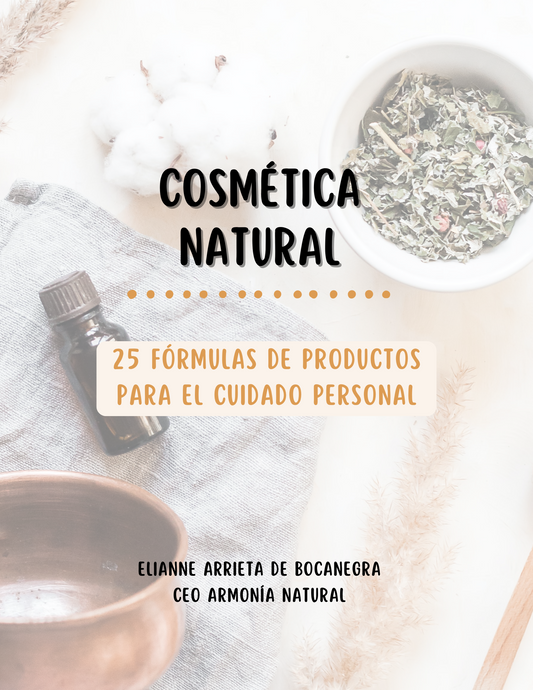 Ebook de Cosmética Natural (25 Fórmulas)